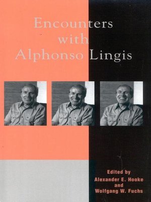 cover image of Encounters with Alphonso Lingis